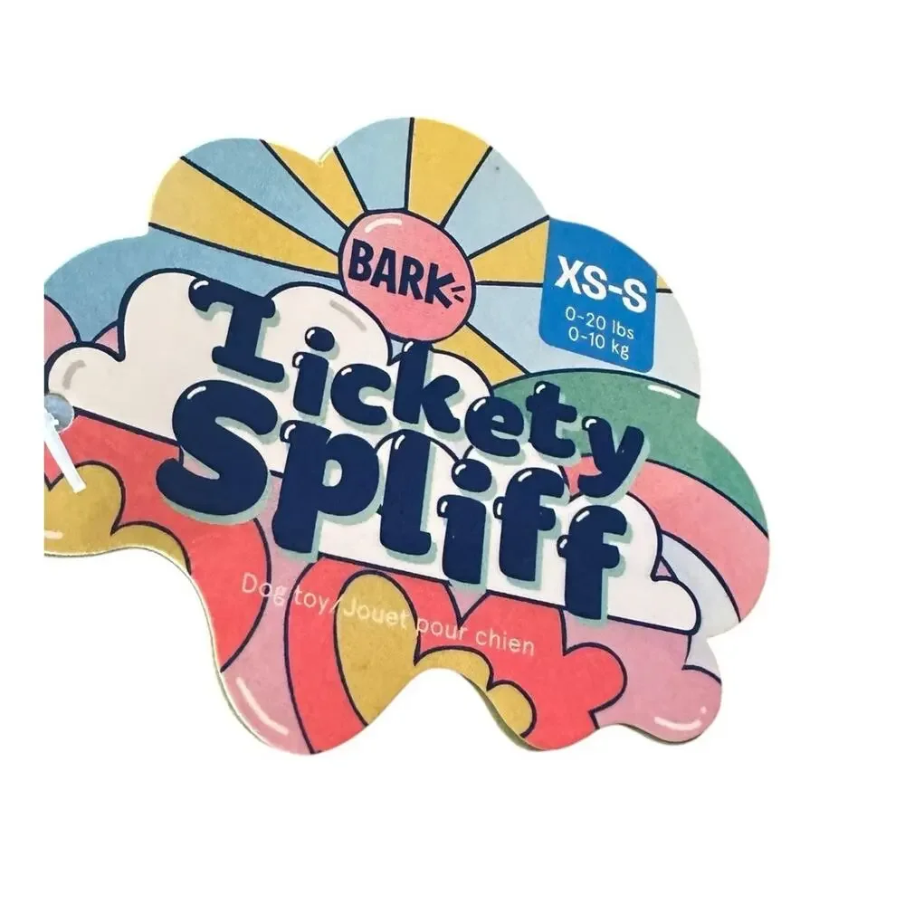 Bark Box 4/20 Collection Lickety Spliff Joint Dog Toy 6